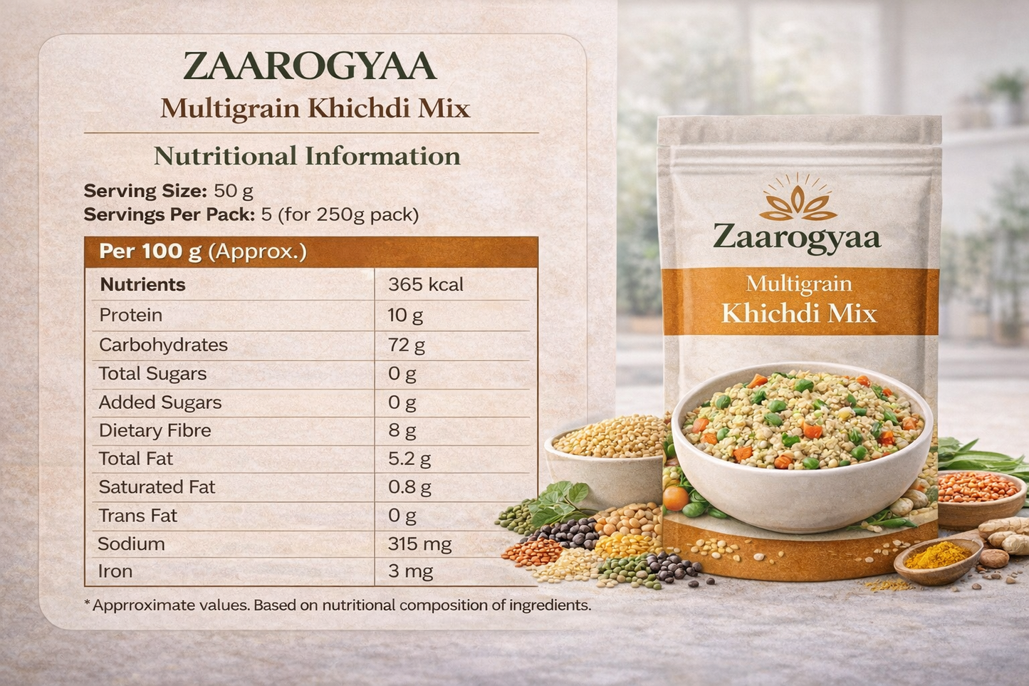 Multigrain Khichdi Mix (250g)