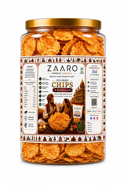 ZAARO Sun Dried Masala Chips
