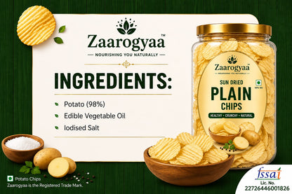 ZAARO Sun Dried Plain Chips