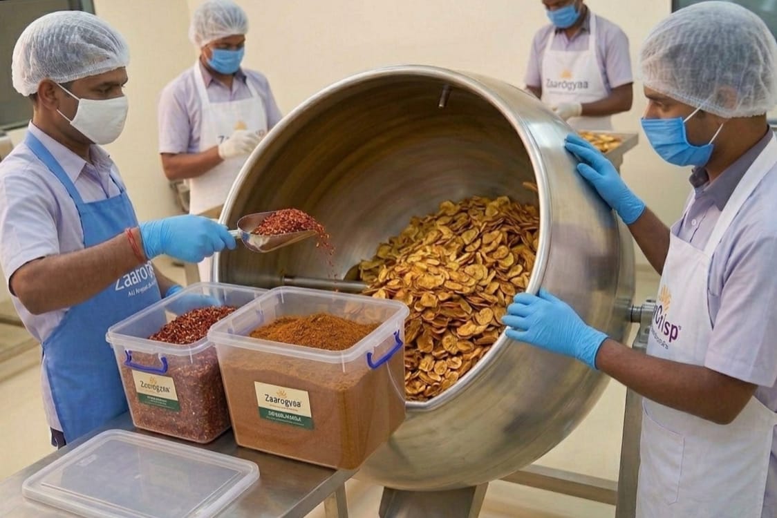 Sun Dried Chips Masala Flavor (100g / 2 Box Combo)