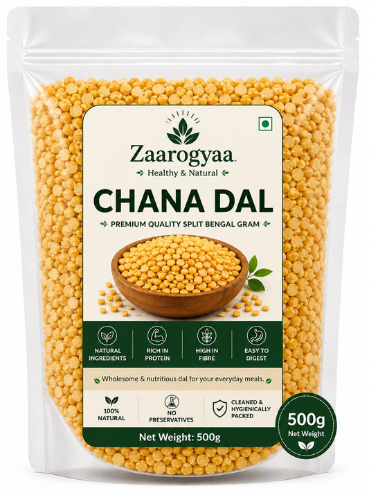 Chana Dal (500g) | Premium Quality Split Bengal Gram | Healthy & Natural