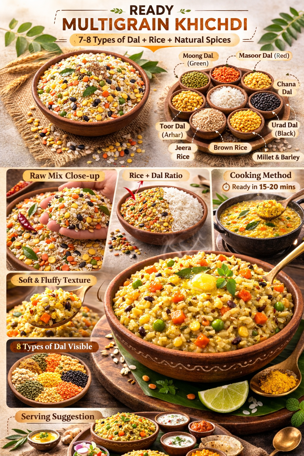 Multigrain Khichdi Mix (250g)