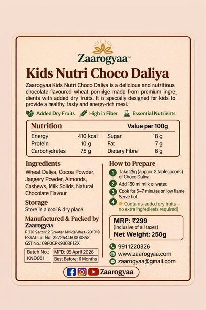 Kids Nutri Choco Daliya (250g)